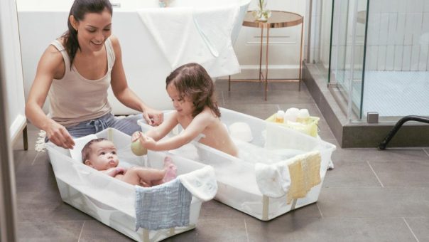 Bañera portátil para bebés: la rutina del baño también viaja contigo