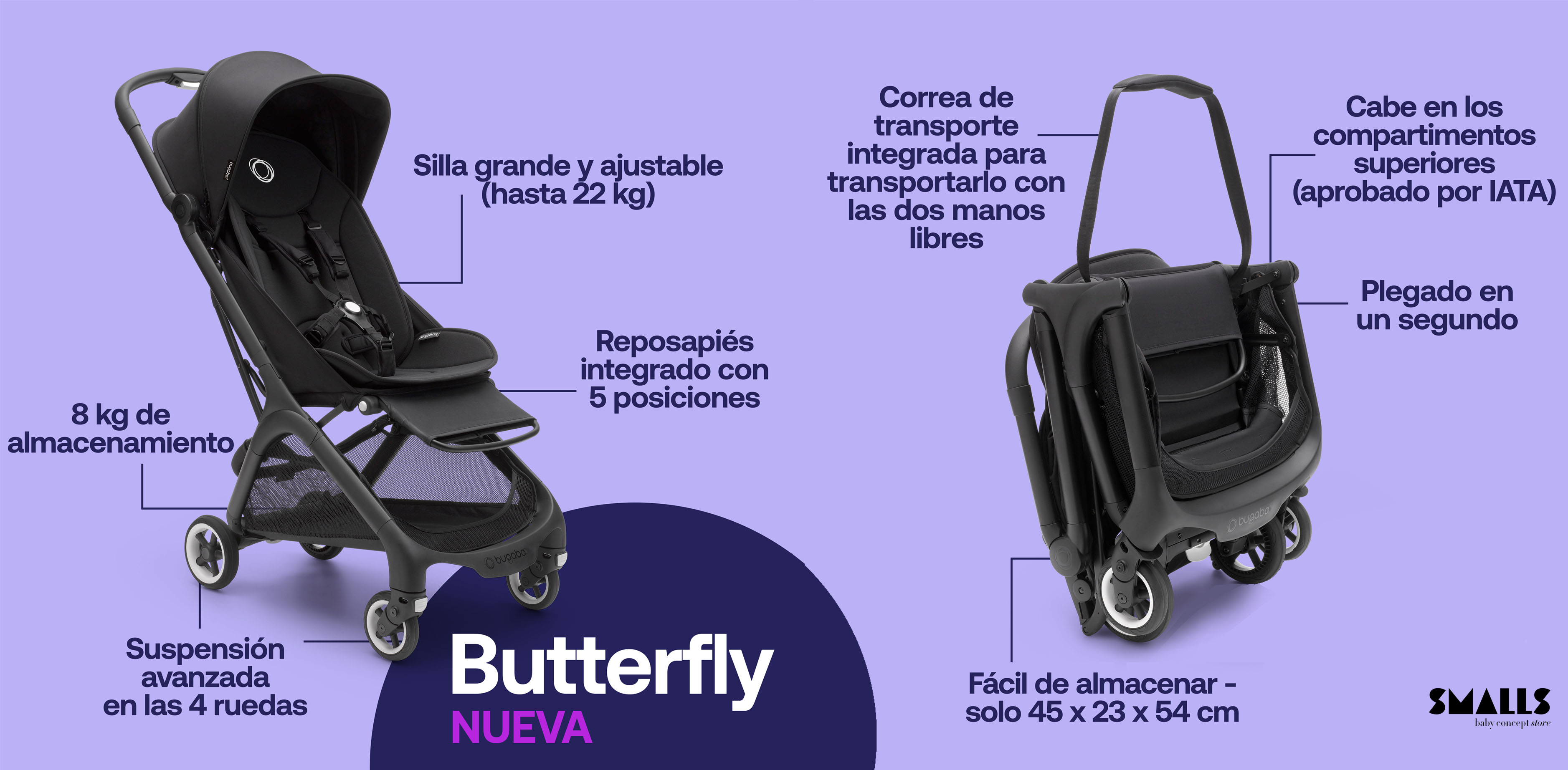 Silla de paseo Bugaboo Butterfly