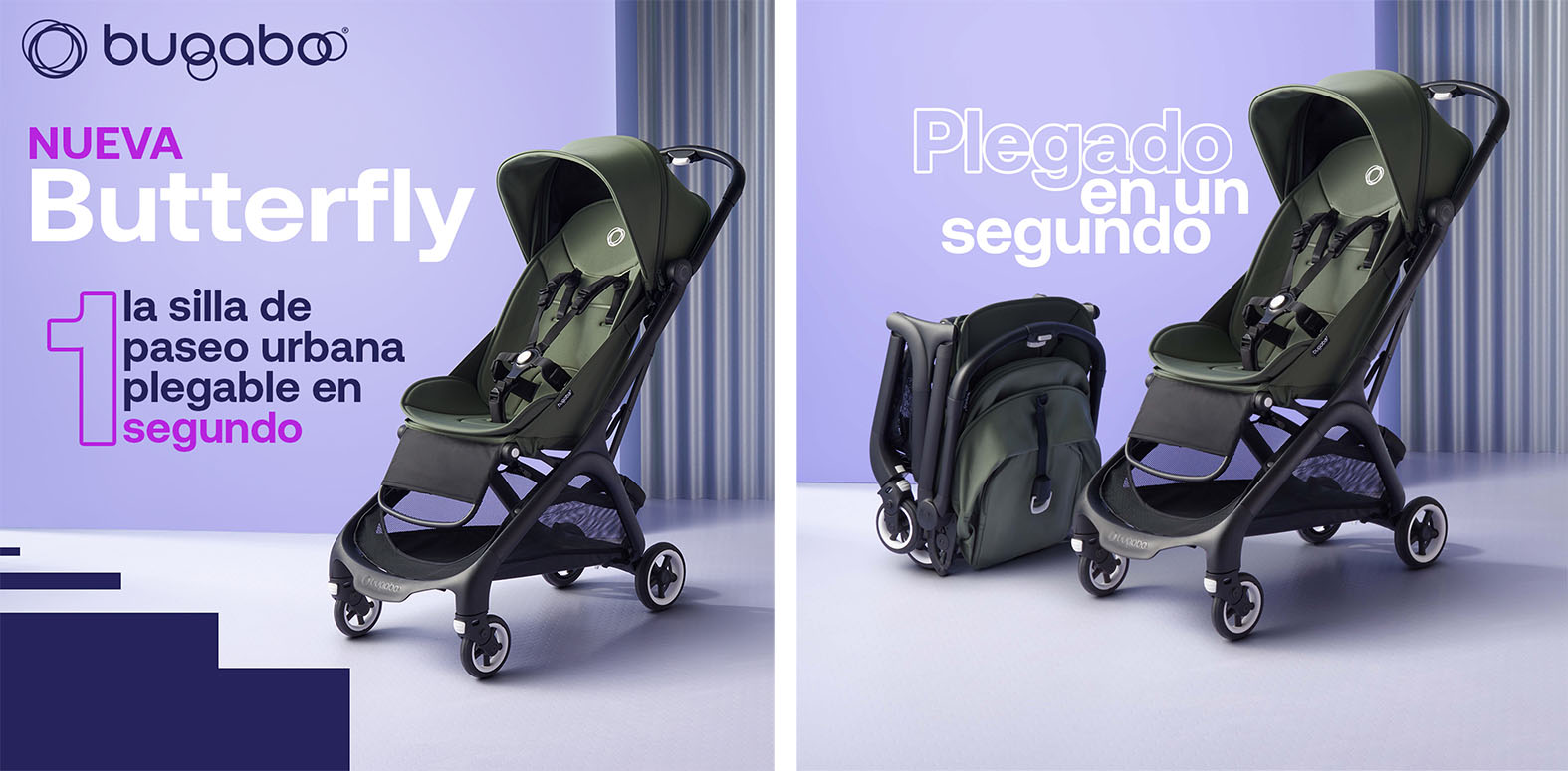 Nuevo patinete para cochecitos Bugaboo con silla. Patinete Acoplado Confort  Bugaboo