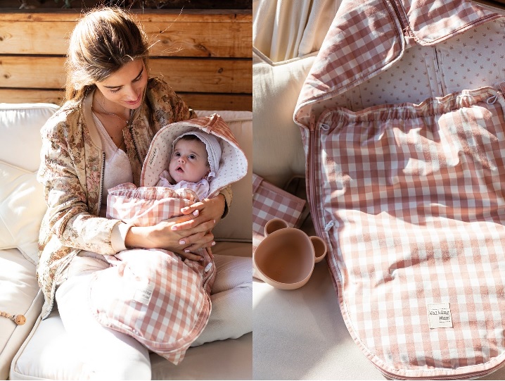 Saco capazo Walking Mum Remy Rosa Smalls by Collantes